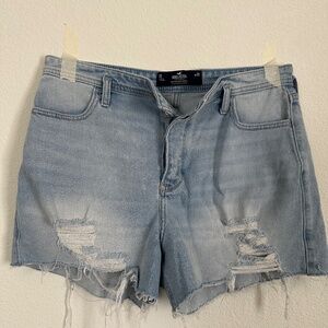 Hollister jean shorts high waisted